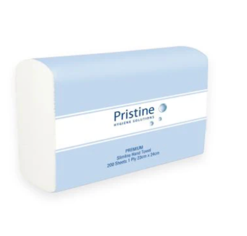 Pristine Premium Slimline Hand Towel 200 Sheets