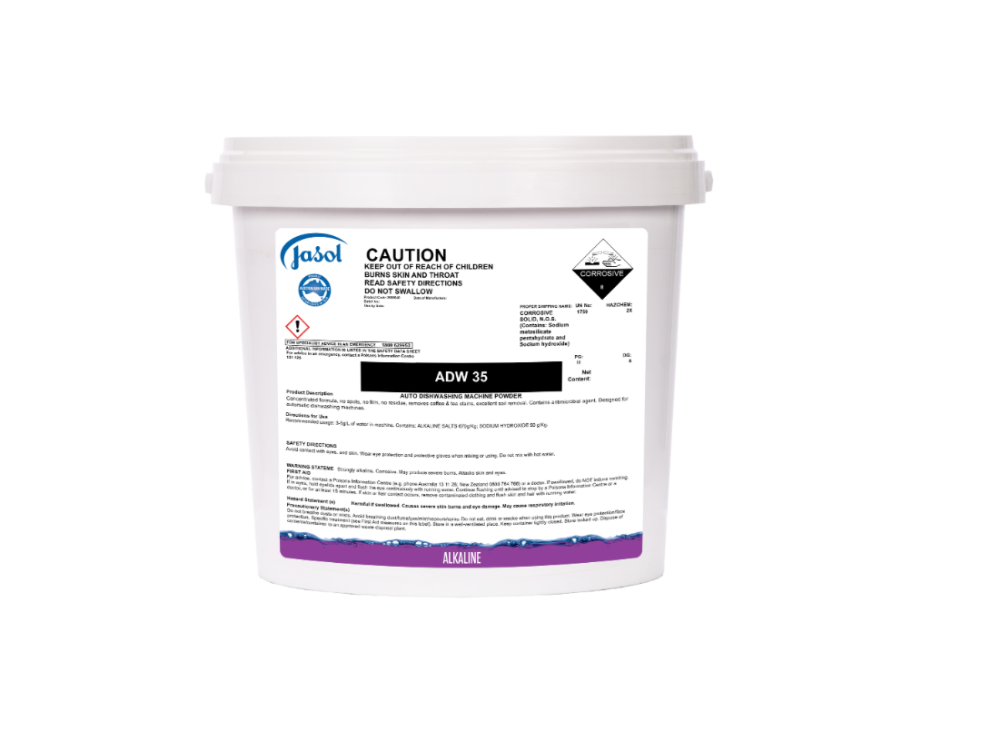 Jasol Adw 35 Dishwasher Detergent Powder 5kg