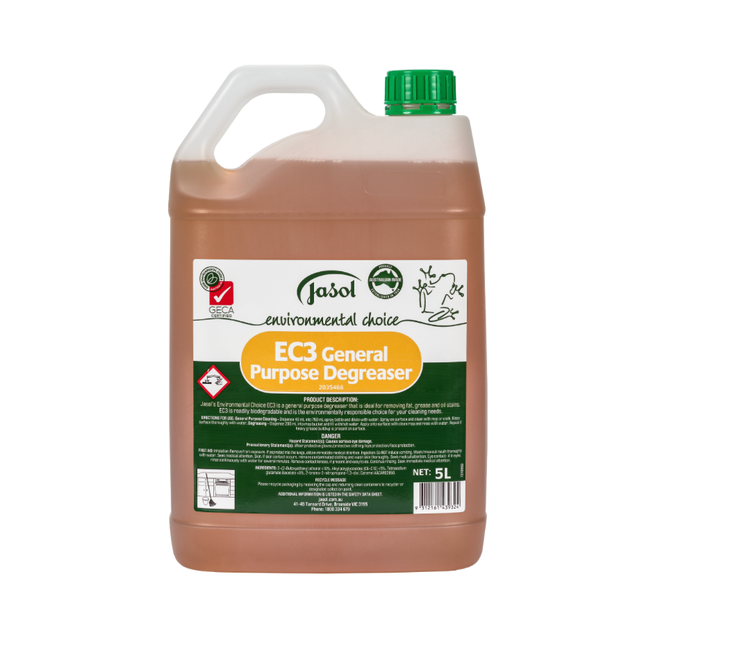 Jasol Heavy Duty Degreaser And Floor Cleaner Ec3