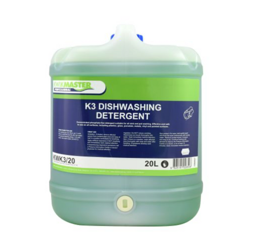 Kwikmaster Professional Dishwashing Detergent 20L