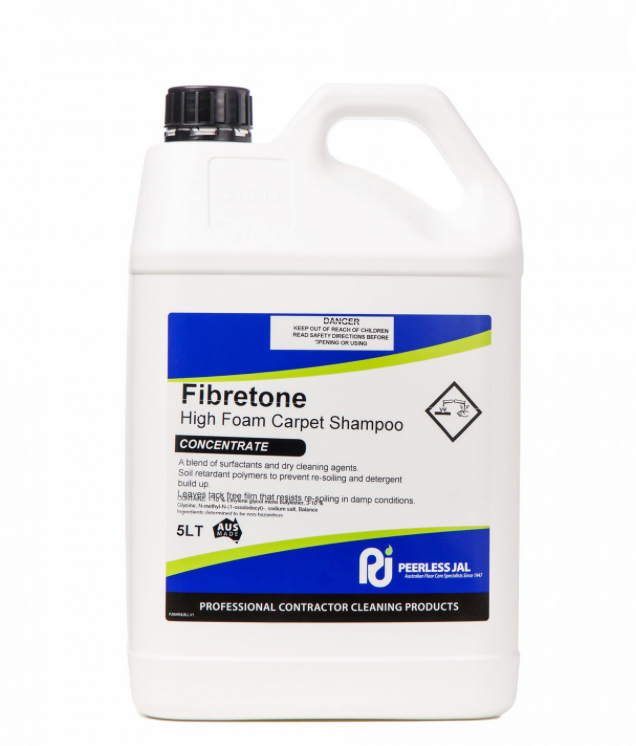 Peerless JAL Fibretone Carpet Shampoo 5L