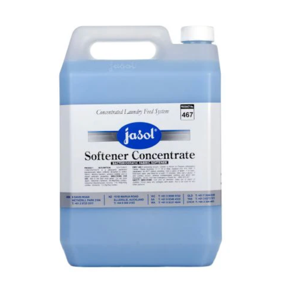 Jasol Concentrated Fabric Softener With Fitment 5 Litre - Carton of 2