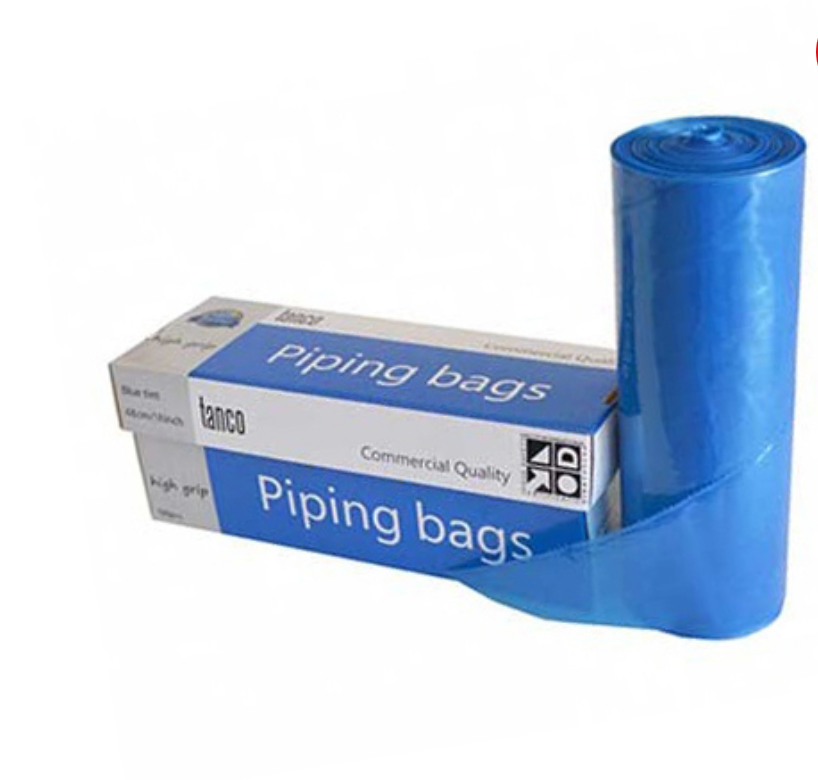 Fildes Disposable Piping Bags Blue 230mm - Roll of 100