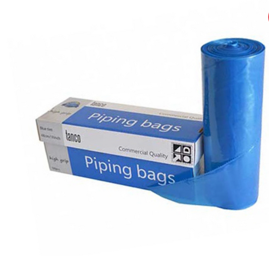 Fildes Disposable Piping Bags Blue 230mm - Roll of 100