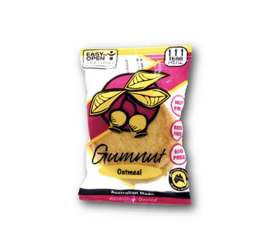 Gumnut Oatmeal Biscuits Portion Control 2 Pieces - Pack of 100