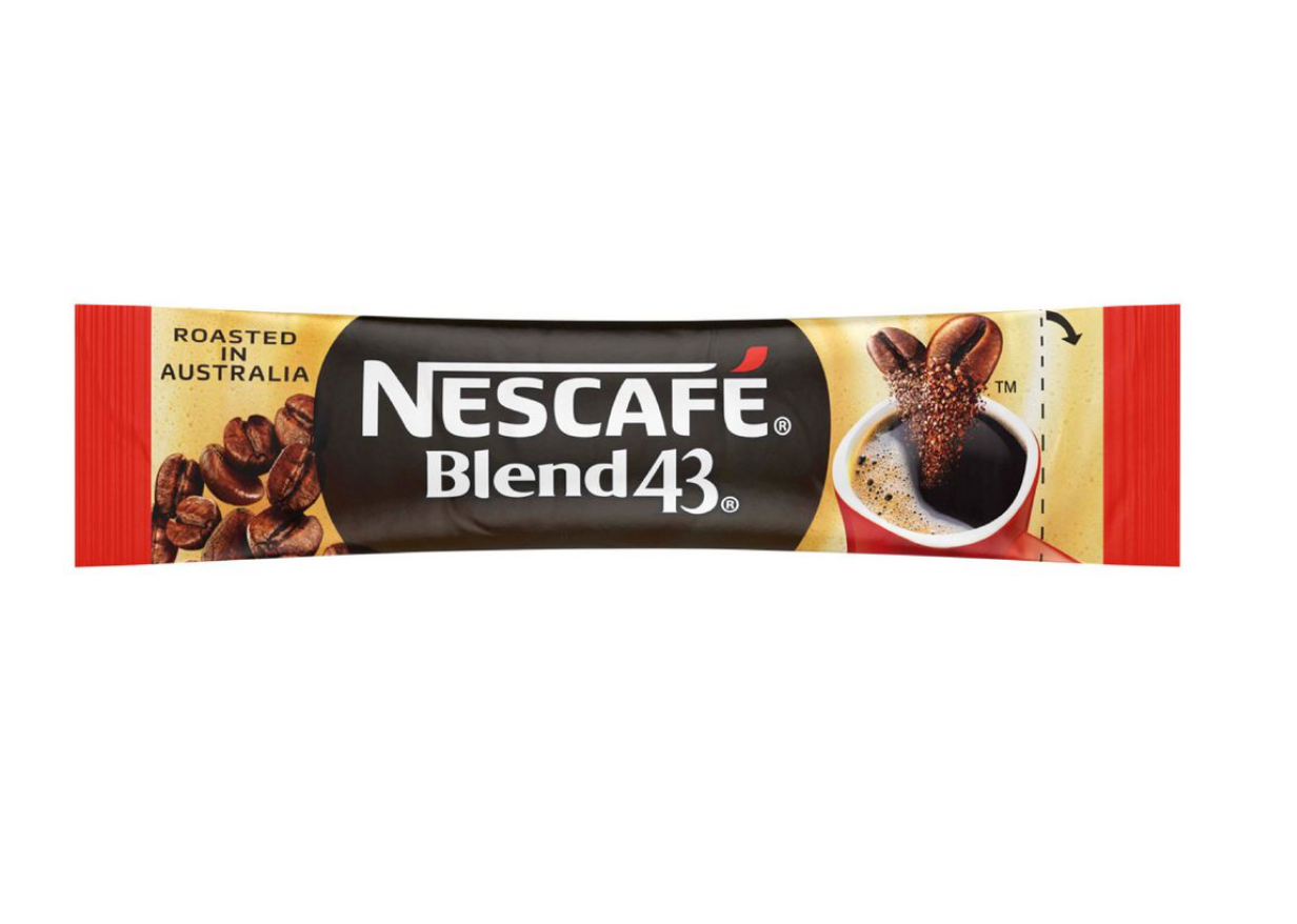 Nescafe Blend 43 Instant Coffee Sticks 1.7g - Carton of 1,000