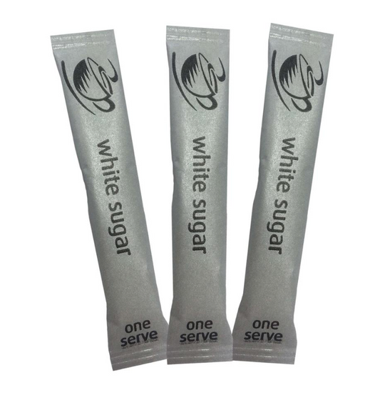 ISM White Sugar Single Serve Sachets 3g - Carton of 2,000