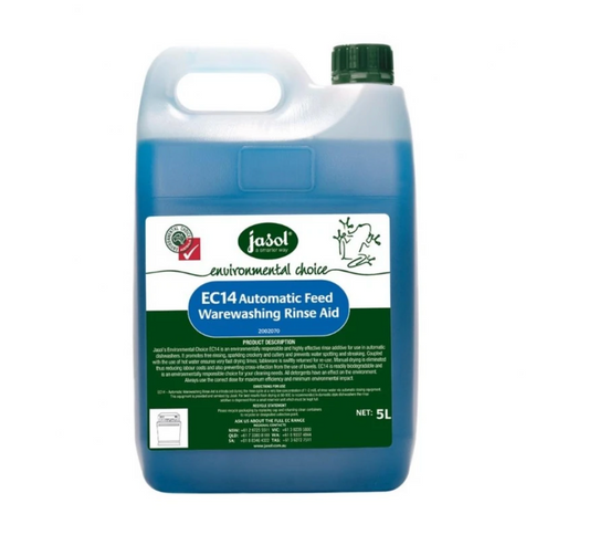 Jasol Ec14 Auto Warewash Rinse Aid Geca 5l