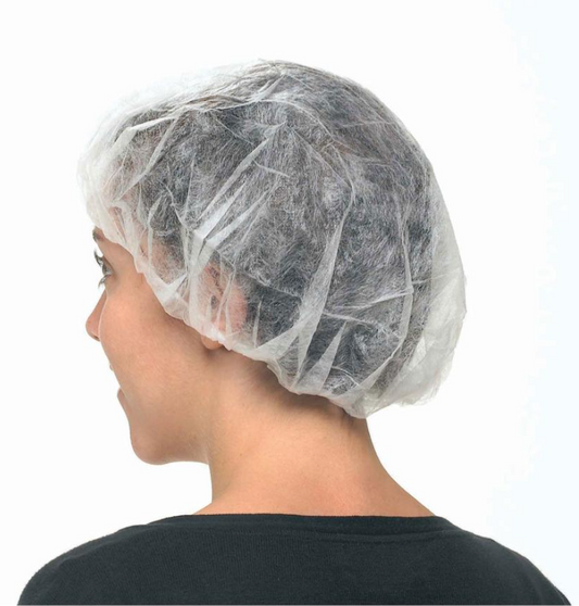 ATS Disposable Round Hairnet Blue Carton 1000