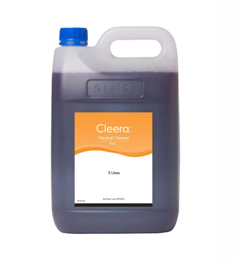 Cleera Floor Neutral Cleaner Rose 5L