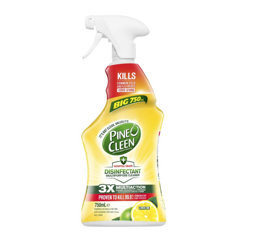 Pine O Cleen Multi Purpose Disinfectant Spray Lime Burst Trigger 750ml