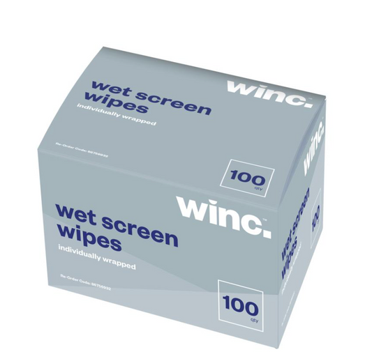 Wet Screen Wipes Pack 100 - box 100