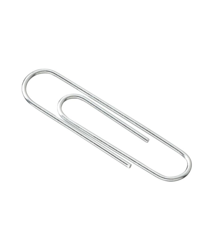 Steel Paper Clip 33mm - Box of 100