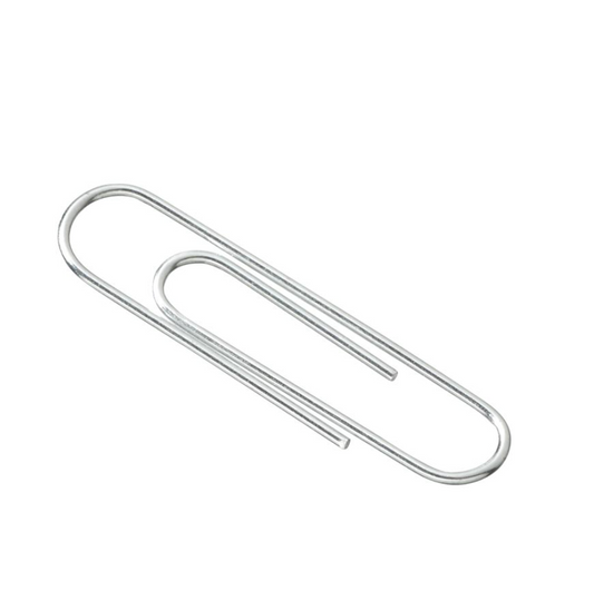 Steel Paper Clip 33mm - Box of 100