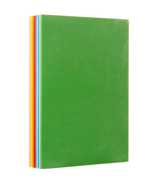 Premium Coloured Cover Paper A3 110gsm 10 Assorted Colours Pack 250
