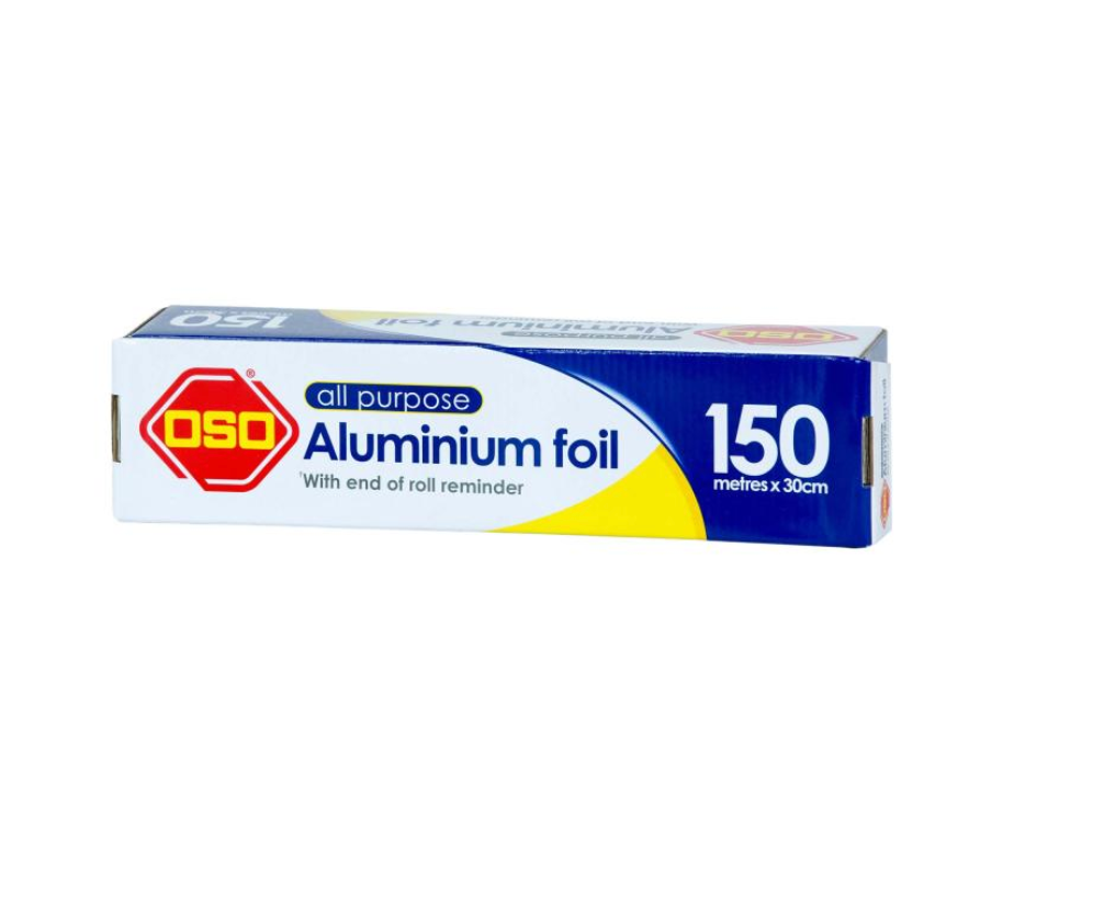 Clorox Oso A3/1101 All Purpose Aluminium Foil 300mmx150m Roll