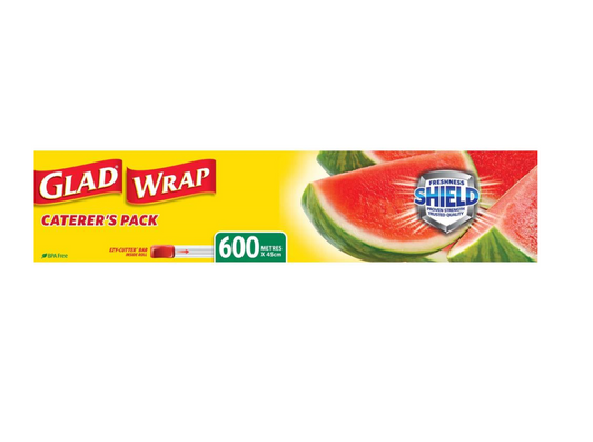 Glad WCW600/4N Caterer's Cling Wrap 450mm x 600M Roll
