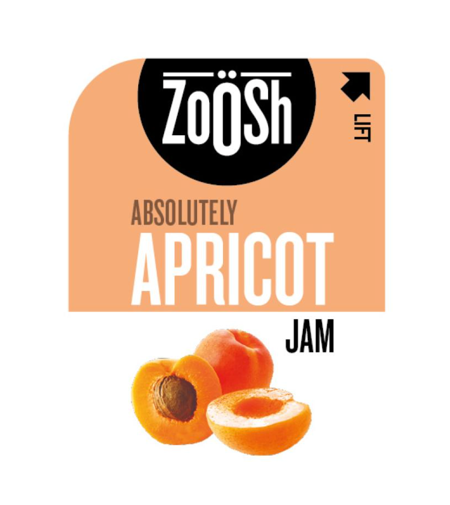 Zoosh Apricot Jam Portion Control 13.6g Box 50