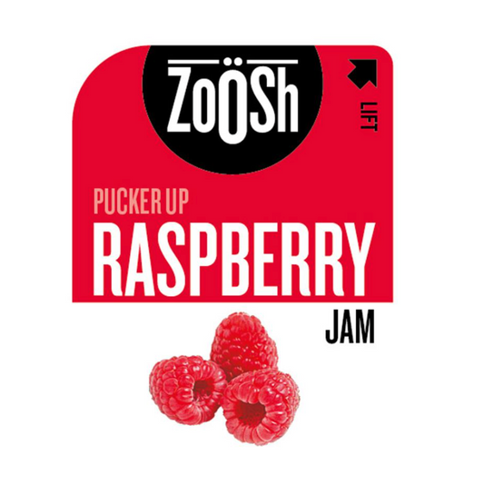 Zoosh Raspberry Jam Portion Control 13.6g Box 50