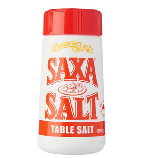 Saxa Table Salt Picnic Pack 125g/ each