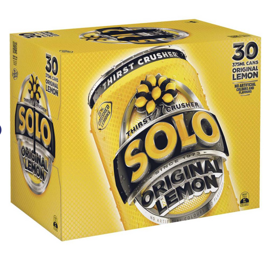 Solo 375ml Can Carton 30