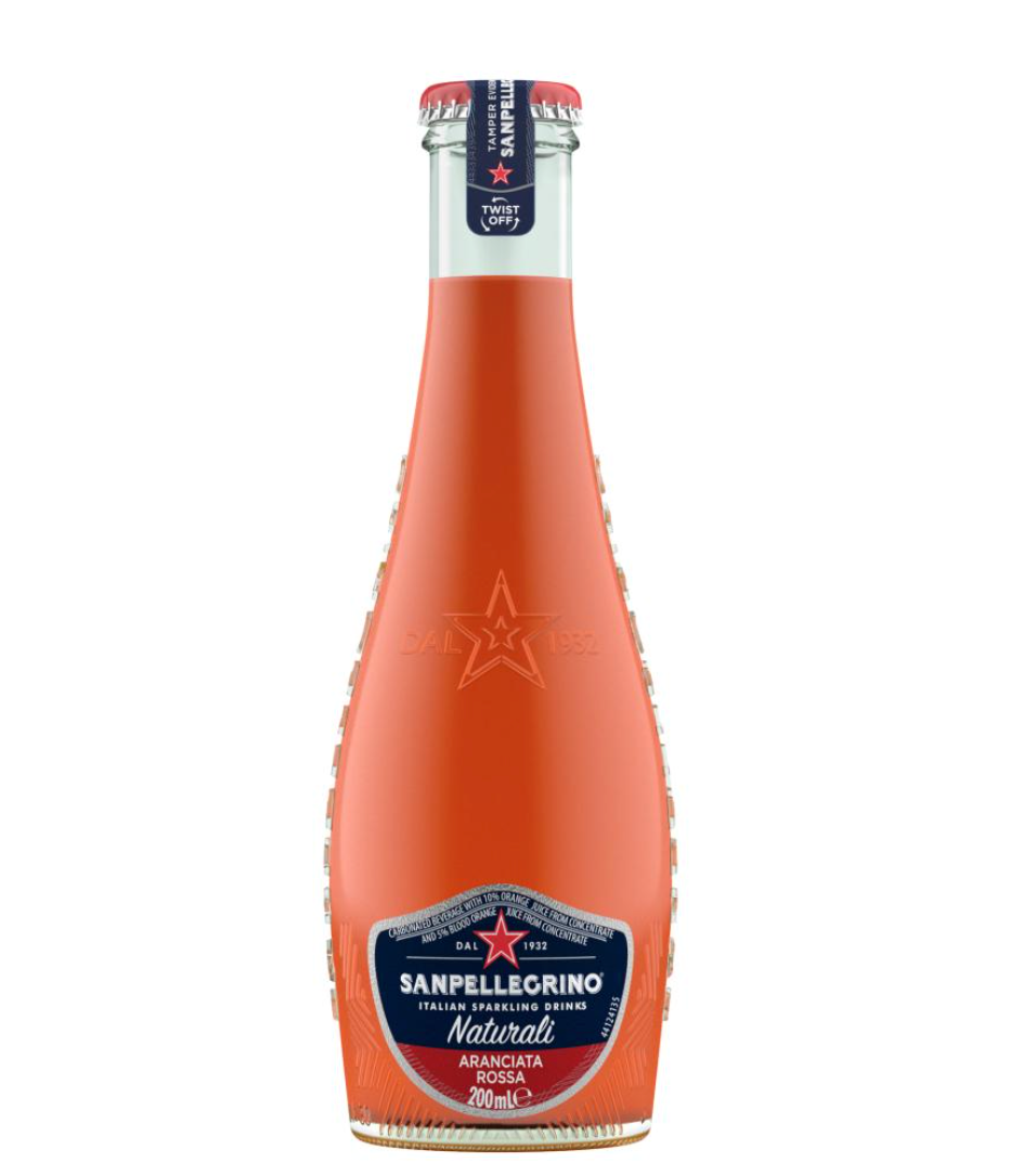 Sanpellegrino Aranciata Rossa 330ml Can Carton 24