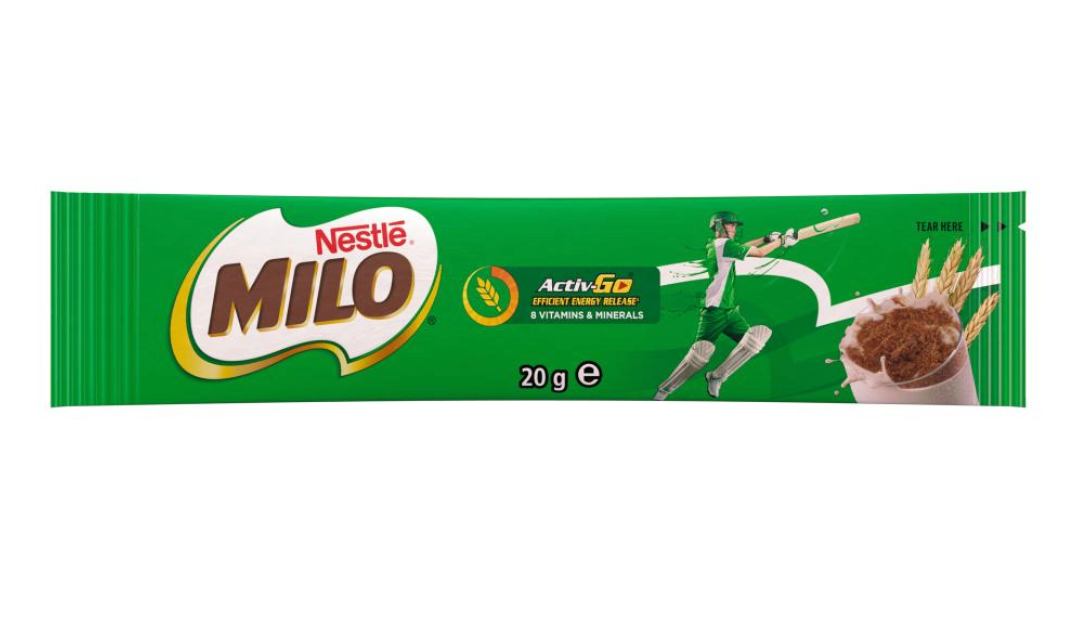 Nestle Milo Chocolate Malt Stickpacks 20g Carton 100